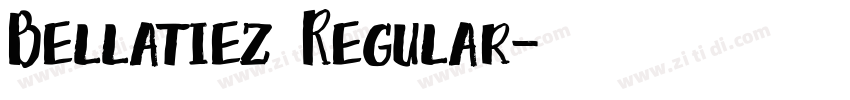 Bellatiez Regular字体转换